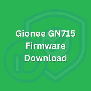 Gionee GN715 firmware update package with flash file details