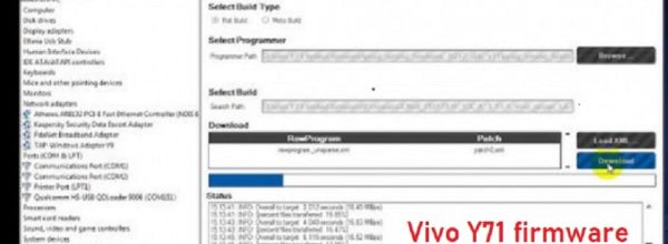 Vivo y71 Firmware or flash file