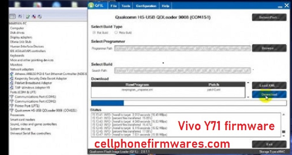 Vivo y71 Firmware or flash file