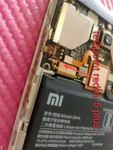 Xiaomi Redmi Note 5 Plus (MEG 7) test point