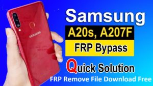 Samsung A20S (A207F) FRP Remove File download free