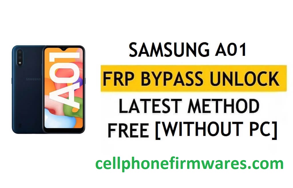 Samsung a01 FRP Bypass
