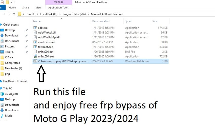 Moto G Play 2023-2024 frp bypass one click software